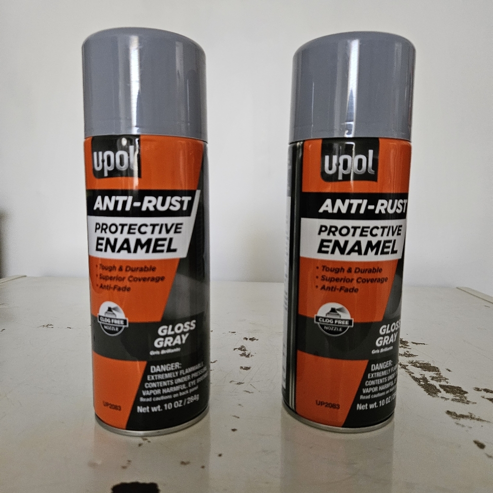 U-POL Anti-Rust Protective Enamel Spray 2 Cans